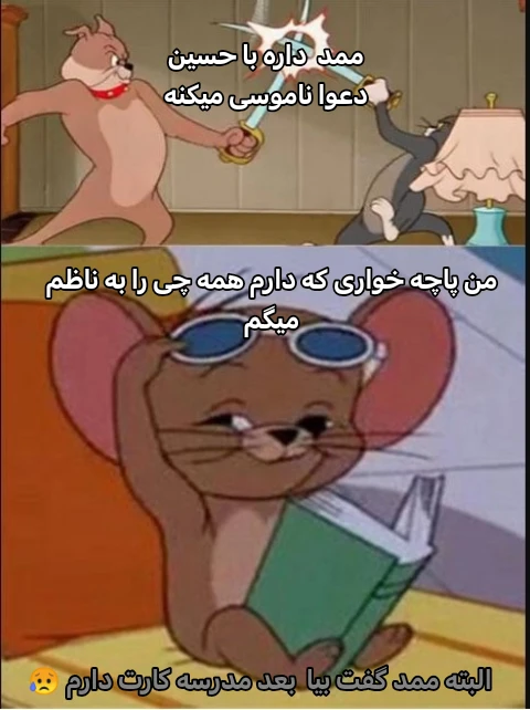 میم دعوا های مدرسه