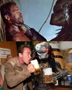 before and after 2 enemies