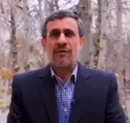 احمدی نژاد در حال انگلیسی صحبت کردن