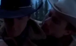 The intimacy of the two men