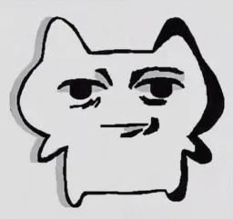 گربه با قیافه عجیب