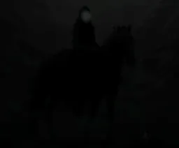 Imam Ali riding a horse