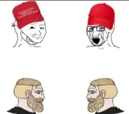 حرف زدن ۴ مرد (نسخه با کلاه)