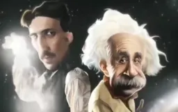 واکنش صادقانه انیشتین و تسلای کهکشانی