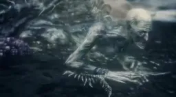 Zombie rising with alarm