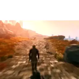 Skyrim walking