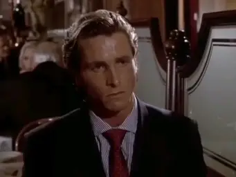 Sad Patrick bateman