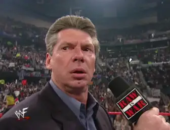 Surprised Vince McMahon