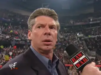 Surprised Vince McMahon