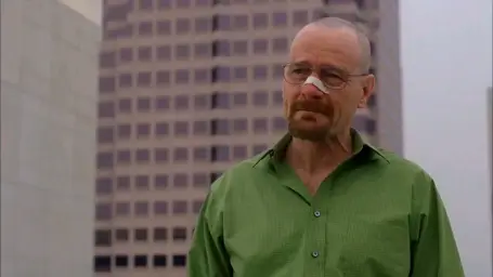 Sad Walter White crying