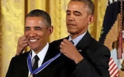 Obama medal