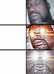 sleeping shaq