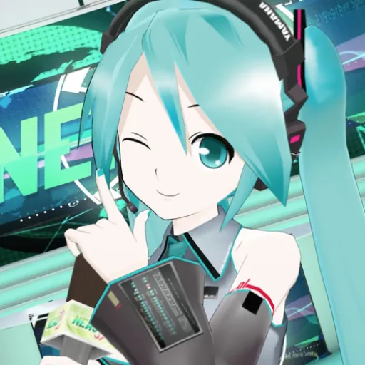 Hatsune Miku - Popipo [2000s styleLow quality]