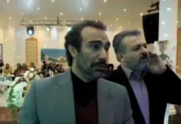 محسن تنابنده درحال گریه کردن