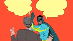 مرد درحال چک زدن به مرد دیگری