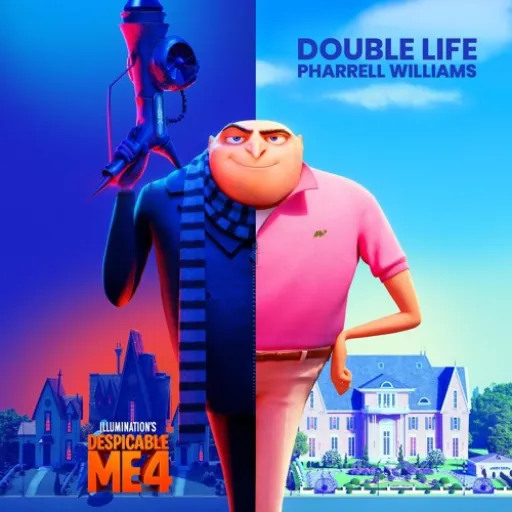 Pharrell Williams - Double Life (From Despicable Me 4 - Official Lyric Video)