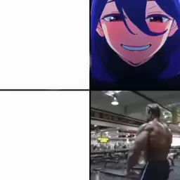 anime girl vs body builder