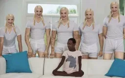 5 white girls up to 1 black