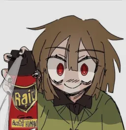 کارا/چارا درحال استفاده از اسپری زد انسان