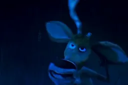 خرس و گوزن در حال بحث کردن