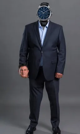 Amir Qaleh Noui's face and clock movement