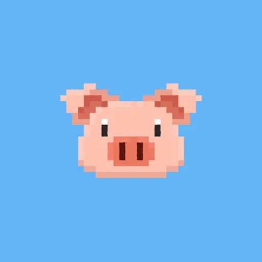 Pixel Pig by Di Young