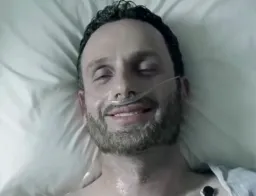 Rick Grimes Waking up from a coma