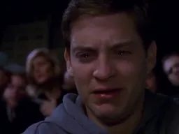 گریه کردن توبی مگوایر