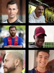 Fake footballers