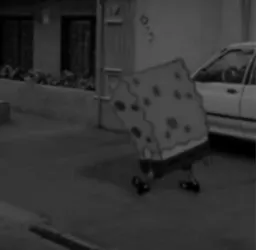 باب اسفنجی ناراحت