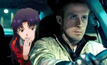 The driver and the back seat misato