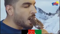 تبلیغات بستنی افغانستانی