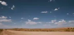 دو مرد در بیابان