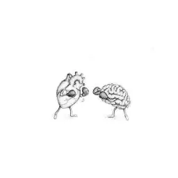 Brain and heart fighting