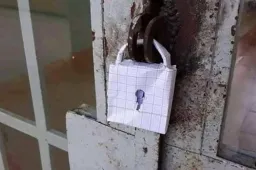 قفل کاغذی