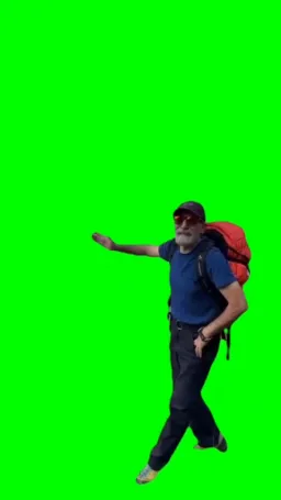 You can serve your service Mohammad - green screen