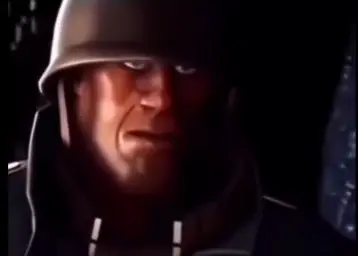 team fortress soldier stare