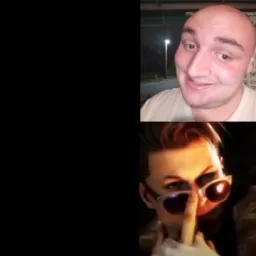 Comparison of the ugly man against Johnny Cage