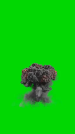 انفجار پرده سبز