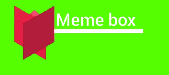 Watermark meme box white version