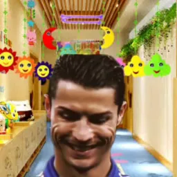 رونالدو در مهد کودک