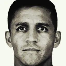 Alexis Sanchez looking