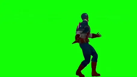 Captain America dance