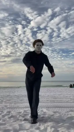Michael Myers dancing