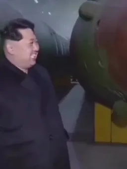 Kim Jong-un reaction to the nucelar bomb