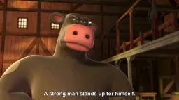 A strong man defends himself as a stronger man (English version)