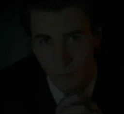 Patrick Bateman's honest reaction staring at the camera