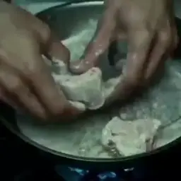 Man cooking