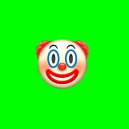 Emoji Green Curtain