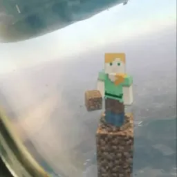 minecraft alex in space